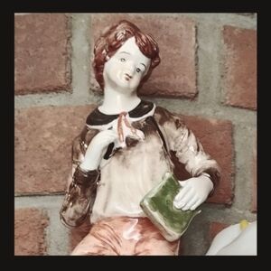 Rare Bassano del Grappa 1970 Italian Porcelain Victorian Ladies at Tea Figurine